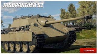 Jagdpanther G1 - New German Tank Destroyer - War Thunder Mobile Gameplay