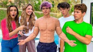 PRANKING MY FRIENDS WITH MY NEW BODY!!