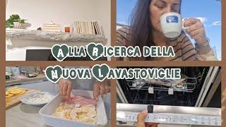 Alla ricerca della nuova Lavastoviglie/mensola sistemata/Parmigiana di zucca 