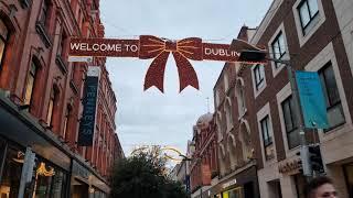 Christmas lights are switched on in Henry Street, Dublin