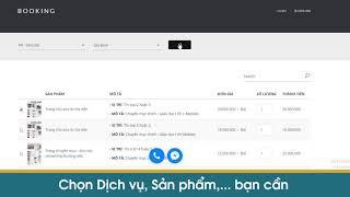 FAHAMI DIGITAL: HƯỚNG DẪN SỬ DỤNG TÍNH NĂNG BOOKING TRÊN WEBSITE