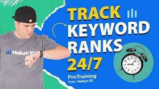 How to Start Tracking Amazon Keyword Rank up to 24 Times a Day - Cerebro Pro Training