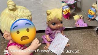 BABY ALIVE:VALENTINA GETS SUSPENDED FROM SCHOOL!part 1