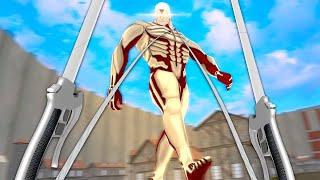 TAKING ON THE ARMORED TITAN - Attack on Quest VR Gameplay (Multiplayer)