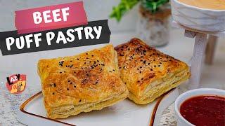 Beef Puff Pastry | The Perfect Puff | Meat Puff Pastry | Lazy Ajji