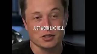 Work like hell : Elon Musk