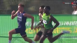 South African Men's 200m title  Benjamin Richardson vs. Wayde van Niekerk