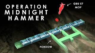 How US B-2 Bombers Strikes Inside Iran’s Fordow Nuclear Site using Decoy & Deception #iran #usa