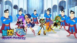 Teen Titans Go! & DC Super Hero Girls: Mayhem In The Multiverse - SHG vs. The Robots Superman