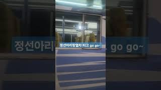 #정선아리랑열차 #청량리#5일장#기차여행#healing #travel