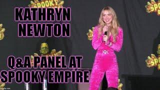 Kathryn Newton Q&A Panel at #spookyempire