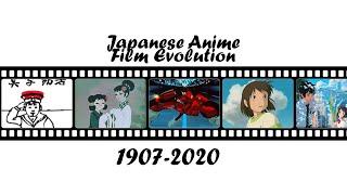 Japanese Anime | Film Evolution (1907-2020)