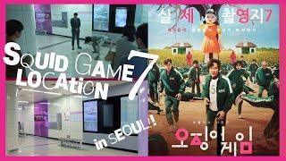 【4K UHD】 SQUID GAME  Real Location 7 in Seoul !!  at 4 AM