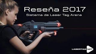 ESP. Sistema de Laser Tag Arena - Lasertag.Net. Estreno 2017.  Reseña