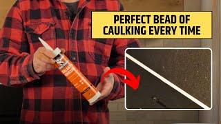 How to get the perfect bead of caulk every time! | Liquid Rubber Sealant & Adhesive Caulking