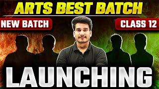 Arts Class 12 Batch Launching || Humsafar Batch || Class 12th New Batch 2026 Bihar Board Arts