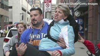Acts of heroism in wake of Boston terror