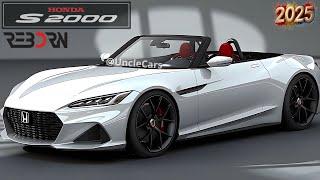 NEW DESIGN! 2025 Honda S2000 – The Legend Returns with Power!!