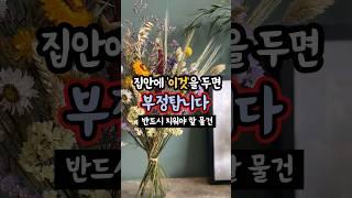 집안에 '이것'을 두면 부정탑니다  [반드시 치워야 할 물건] #생활풍수