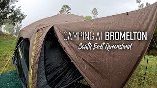 RAIN and STORM Camping in an AIR TENT [ASMR Relaxing in Beautiful Australian Surroundings]