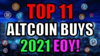 Top 11 Altcoins Set to EXPLODE in 2021 EOY | Best Cryptocurrency Investments AUGUST 2021