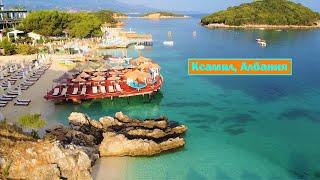 Ksamil, Albania. Video from the DJI Mavic Mini quadcopter.