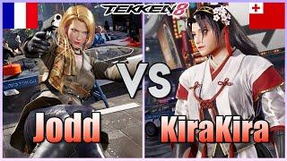 Tekken 8  ▰ Jodd (#1 Nina) Vs kirakira (Jun Kazama) ▰ High Level Matches!