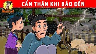 CẨN THẬN KHI BÃO ĐẾN - Nhân Tài Đại Việt - Phim hoạt hình - Truyện Cổ Tích Việt Nam