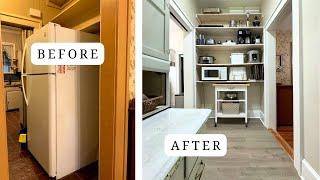 Affordable DIY Pantry Makeover Under $500 | Step-by-Step Amazing Transformation!