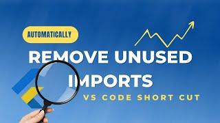 flutter remove all unused imports  automatically vscode | Flutter shortcuts