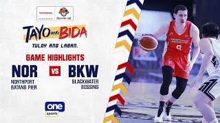 NorthPort vs Blackwater highlights | 2021 PBA Philippine Cup - Sept 9, 2021