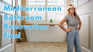 Mediterranean Bathroom Renovation Before and After