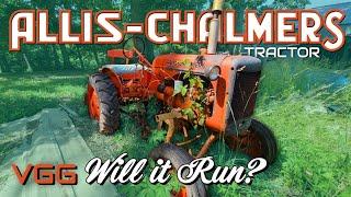 Allis Chalmers Tractor with LOCKED UP engine! Will it RUN AND DRIVE 50 Miles home?