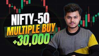 Intraday Live Trade || High Volatility Buying Trades