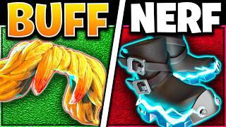 NEW Balance Changes for EQUIPMENT! Electro Boots and More NERFED?!