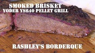 How To Smoke a Brisket on Yoder YS640 Pellet Grill