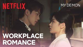 All great office rumors seem to start in the storage room | My Demon Ep 4 | Netflix [ENG SUB]