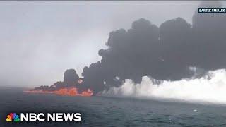 Ship carrying cyanide crashes into U.S. oil tanker off English coast