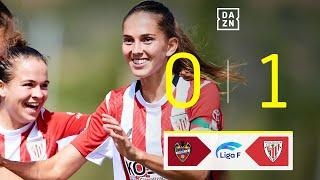 Levante UD vs Athletic Club (0-1) | Resumen y goles | Highlights Liga F