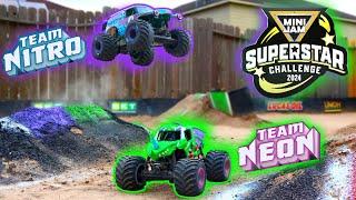 Our Most DANGEROUS Race Course! Backyard RC Monster Jam: Superstar Challenge FULL SHOW!