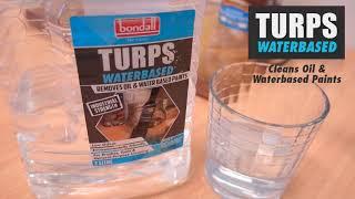 Bondall TURPS Waterbased Brush Clean