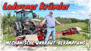 Obsthof Raddatz - Mechanische Unkrautbekämpfung mit dem Ladurner Krümler am FENDT VARIO 211P