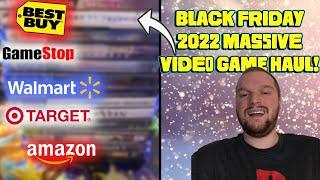 Black Friday 2022 MASSIVE Haul of Games from Bestbuy/Gamestop/Amazon & Target!