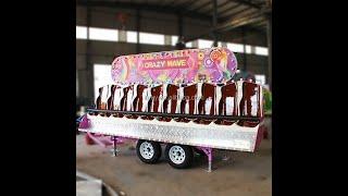 Portable amusement rides trailer-mounted Miami ride for sale