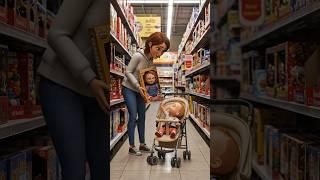 "The Baby Talks to Him... But No One Believes Chucky Is Moving!"#baby #chucky