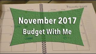 November 2017 Budget With Me | KeAmber Vaughn