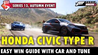 How to win the Honda Civic Type R Seasonal Championship (FH5 S13 Autumn)