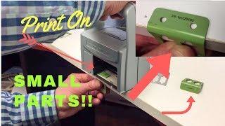 Marking Small Metal parts w/ Reiner 970 inkjet Printer!