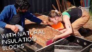 #145 Self made insulation blocks for our Granite Ruin floor