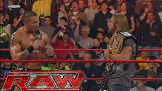 Randy Orton Confronts Triple H After Backlash RAW Apr 28,2008